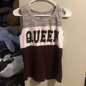 Queen Muscle Tank